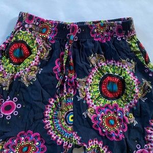 Funky Moroccan boho pants - stretch waist